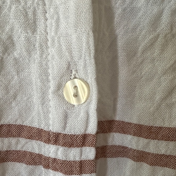 JANE AND DELANCEY | Delicate Plaid Button-Up Dolman Short Sleeve Shirt - Picture 9 of 14